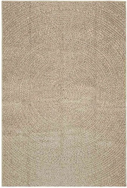 vidaXL Teppich ZIZUR in Beige mit Jute-Optik für Indoor und Outdoor, B: 140 cm, L: 200 cm - Bild 1