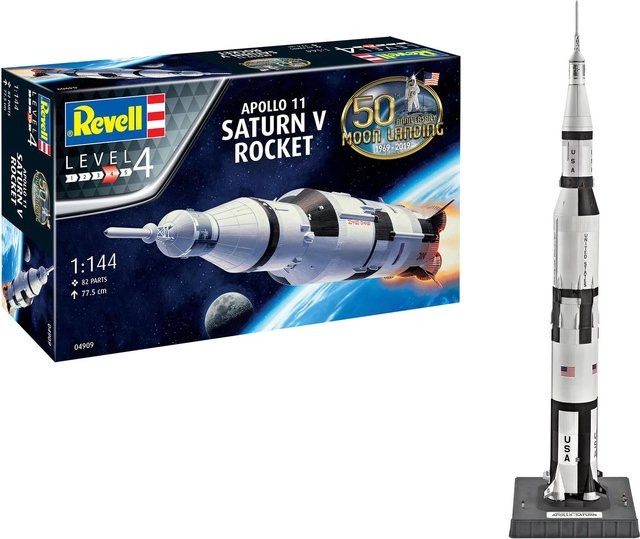 Revell Apollo Saturn V Raumfahrtmodell, Bausatz, 1:144, ab 12 Jahre - Bild 2
