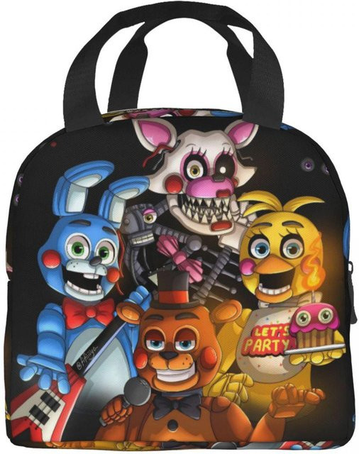 Isolierte Lunchtasche Fancy Style Studio FNAF At Freddys Merch Thermokühler Brotdose Mehrfarbig - Bild 1