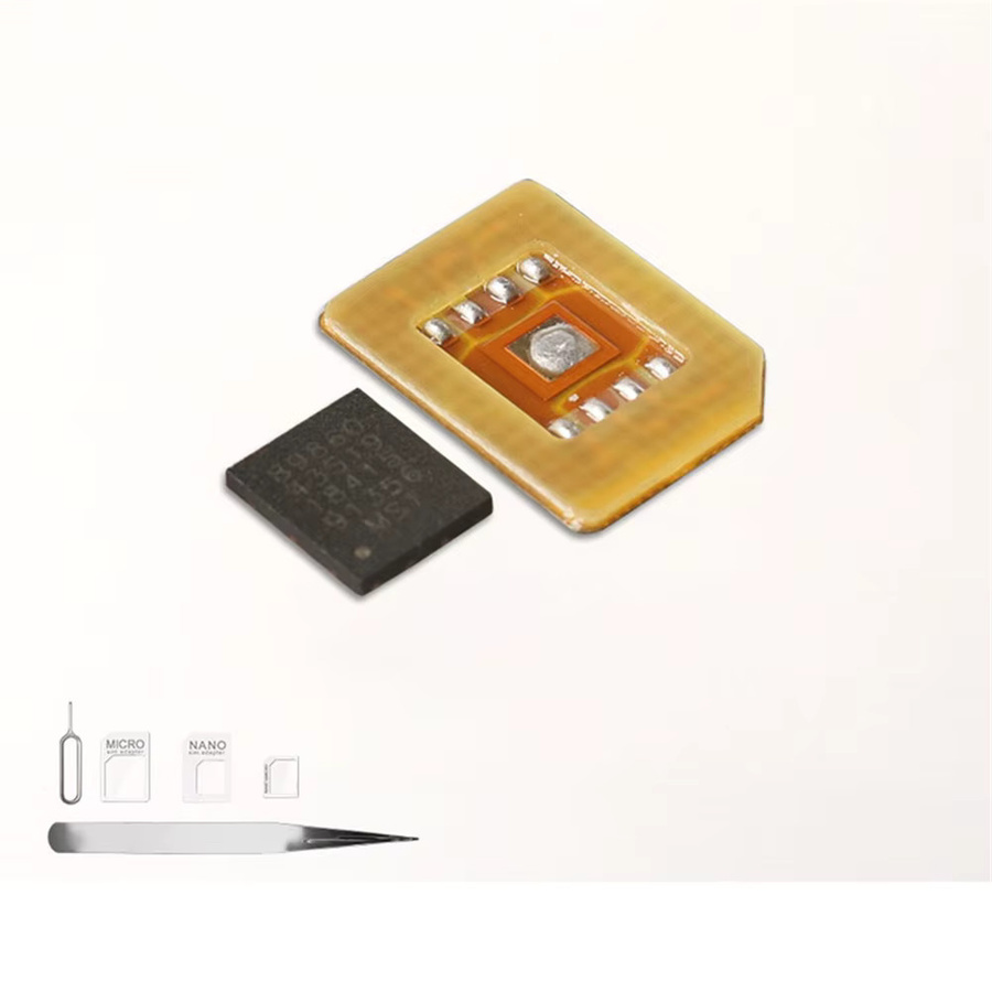 LICHIFIT eSIM zu Nano-SIM Adapterplatine als Hochtemperatur-Lötadapter für 5x6mm Chips - Bild 2