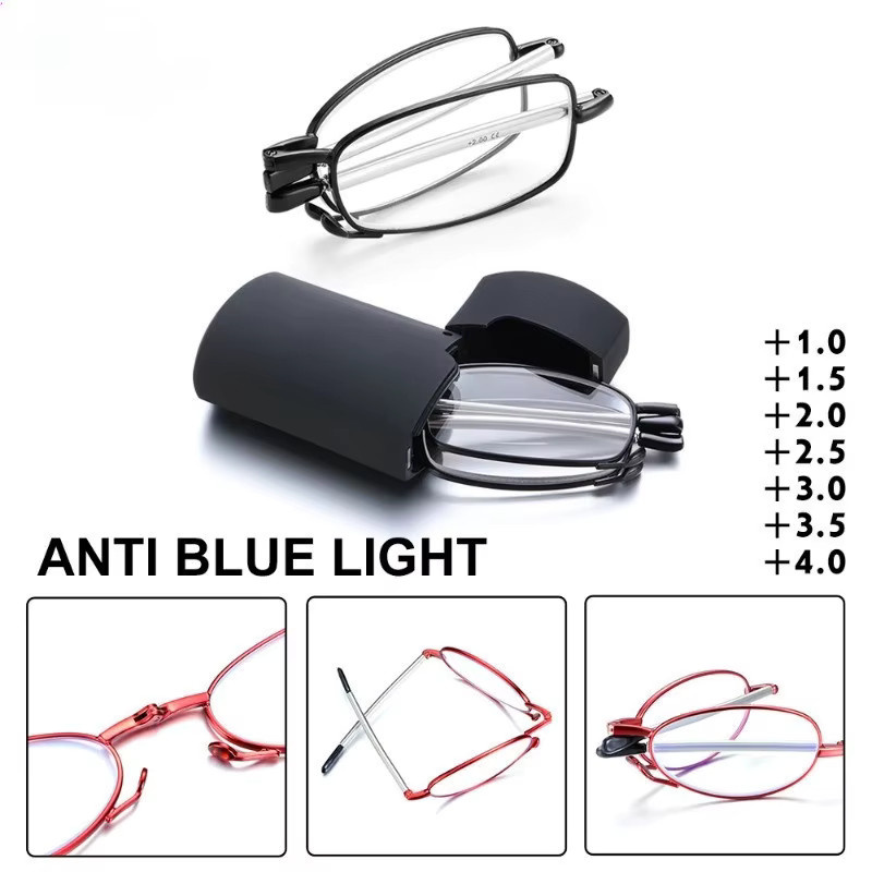 Geschenketui Lesebrille, Schwarz, Metal - Bild 2