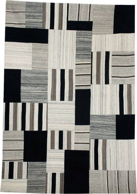 Kayoom Kurzflorteppich Radical 325 Handgewebter Jacquard Kilim mehrfarbig B: 80 cm, L: 150 cm, Höhe: 15 mm - Bild 1