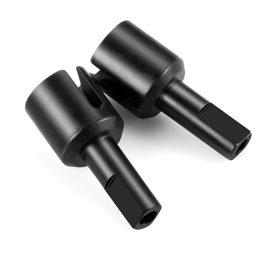 YEAHRUN Stahl Diff Stick Cup CVD für Tamiya TT02 1/10 RC Drift Auto Upgrade, 2-teiliges Set, Metall, Schwarz - Bild 3