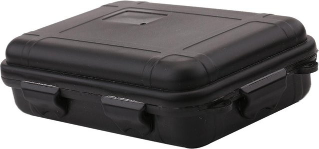 KaiSai Outdoor Survival Aufbewahrungsbox Stoßfeste und Wasserdichte Reisekoffer aus Kunststoff, Schwarz - Bild 1