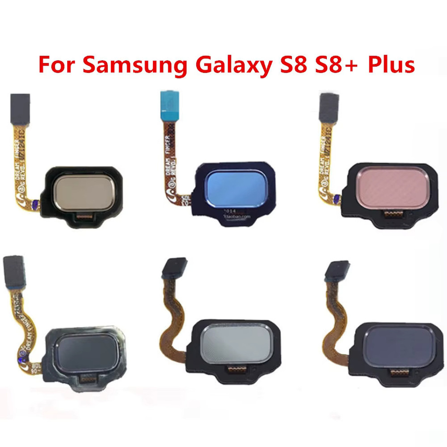 Samsung Galaxy S8 Plus Fingerabdrucksensor Flexkabel Ersatzteil für SM-G950 G950F SM-G955 G955F in Gold - Bild 1