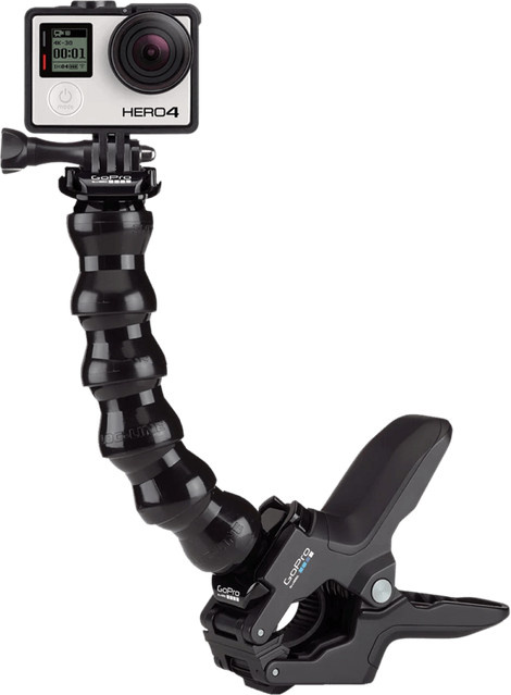 GoPro Jaws Flex Clamp Halterung für Action-Cams in Schwarz - Bild 1