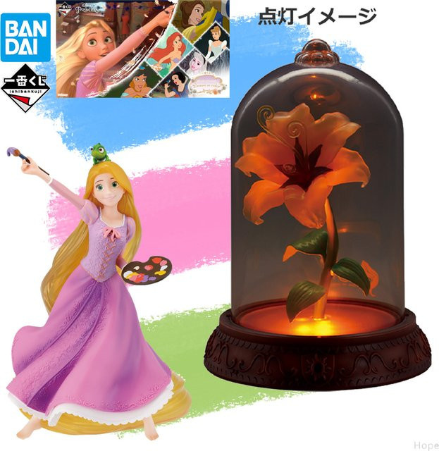 BANDAI Disney Princess Dream in Farbe Rapunzel Figur, Einzelfigur - Bild 1