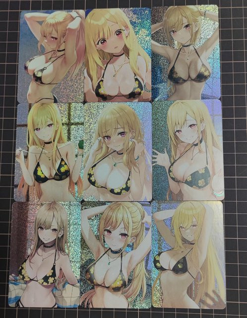 Yiran toy 1 My Dress-Up Darling Anime Sammel-Flash-Karte 9-teiliges Set - Bild 1