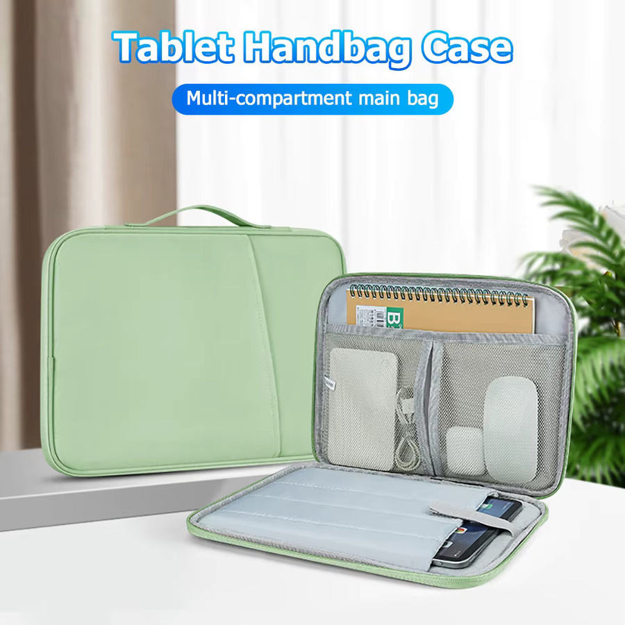 Wasserdichte Tablet-Hülle für Apple iPad 11 Zoll, 10., 9., 8., 7. Generation und iPad Pro 12,9/13 Zoll in Pink - Bild 2