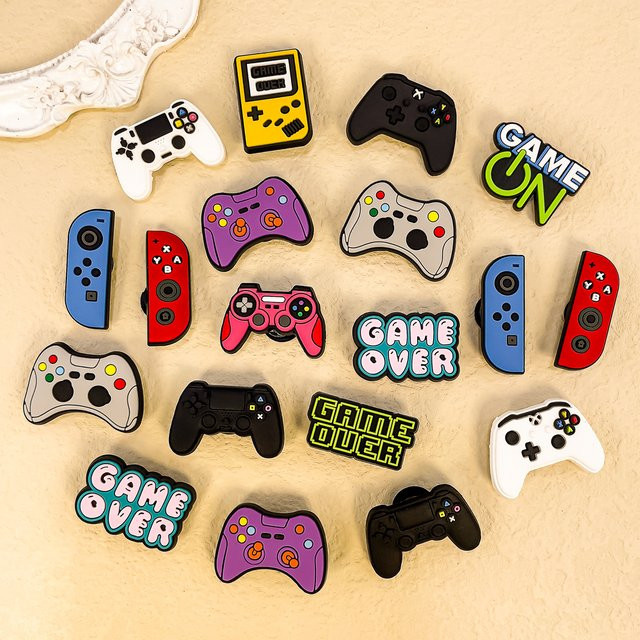 Schuh-Charms Spielkonsole, Gamepad, Kinder - Bild 1