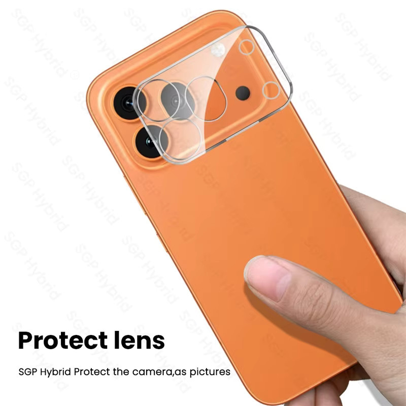 Honor 600 Pro 5G Kameraschutz aus gehärtetem Glas in Transparent, 3-teiliges Set mit integrierter 3D-Kameraabdeckung - Bild 2