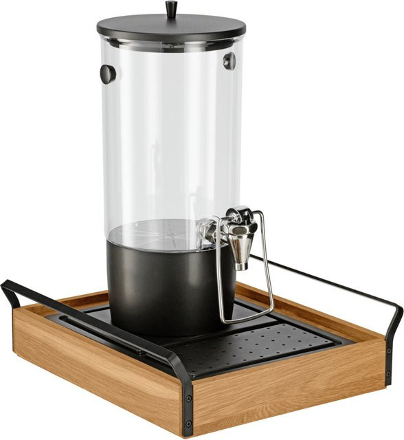 VEGA Saftspender Esino GN 1/2, 4l, eiche/schwarz, B: 38.6 cm, T: 35.4 cm, H: 42 cm - Bild 1