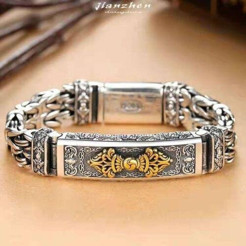 Armband zmkm8888, Sterling Silber, Vintage, Herren, 22 cm - Bild 1