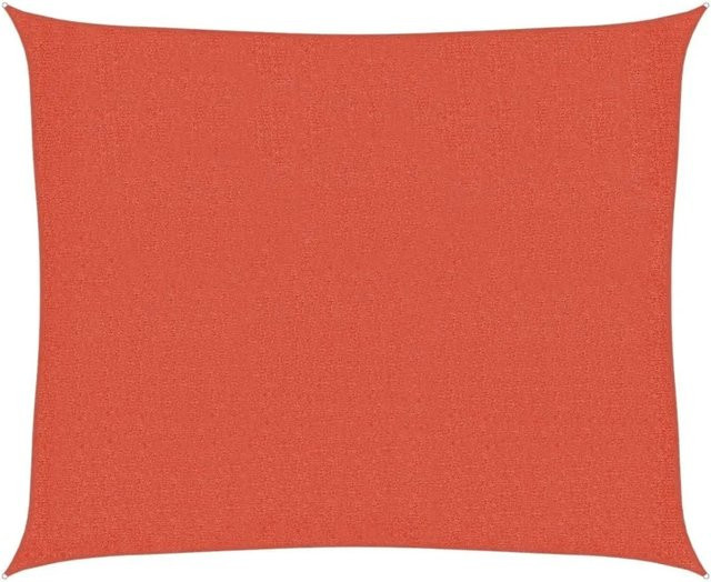 vidaXL Sonnensegel aus HDPE in Terrakottarot, B/T: 2,5 x 3,0 m - Bild 1