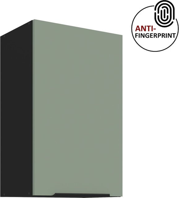Küchen Hängeschrank ARIA Aquamarin matt mit Anti Fingerprint Effekt, Breite: 45 cm, Höhe: 72 cm - Bild 1