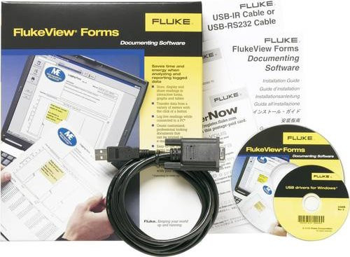 Fluke FVF-SC4 Mess-Software für Messgeräte 45, 8808A, 8845A und 8846A - Bild 1