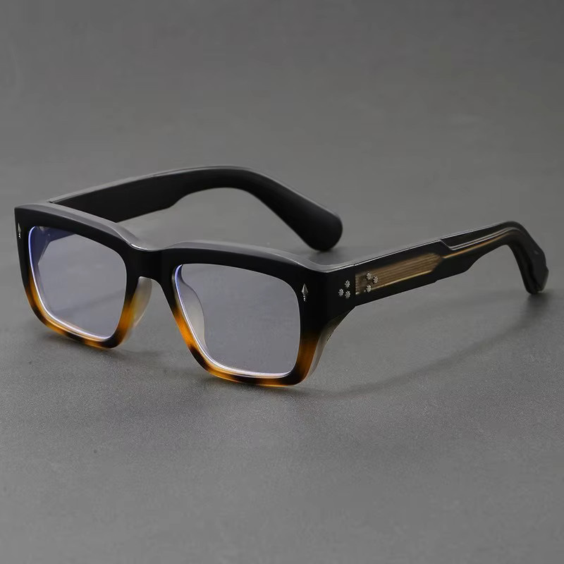 Cs Cojos Korrektionsbrille, Quadrat, Acetat, Vollrand, Blaulichtfilter - Bild 1