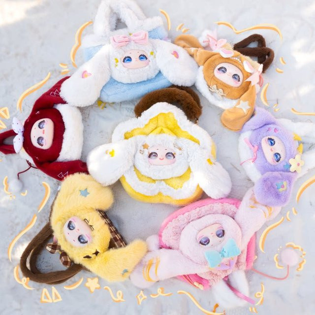 52TOYS Samuel Samael Bag the Love Series Plüsch-Blindbox, Handtasche mit Hasenohren-Dekoration, Aufbewahrungstasche - Bild 1