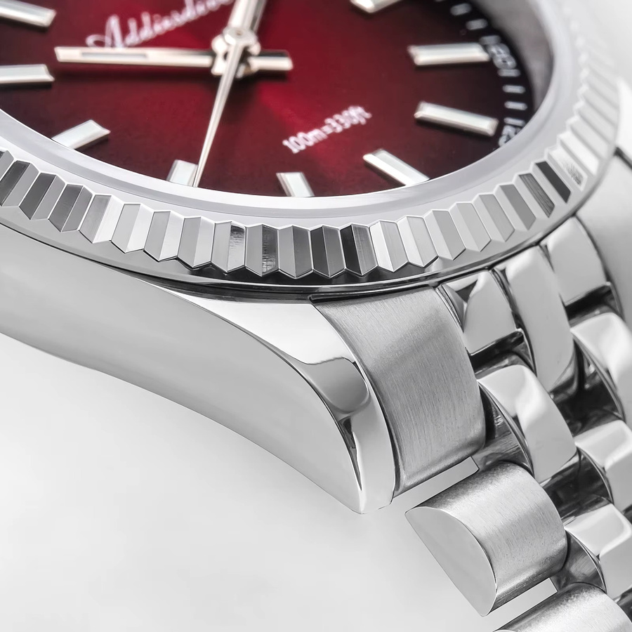 Addiesdive Armbanduhr Edelstahl, Quarz, Saphirglas, Herren - Bild 4