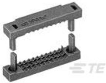 TE Connectivity AMPMODU 50/50 Grid 104891-8 in Schwarz - Bild 1