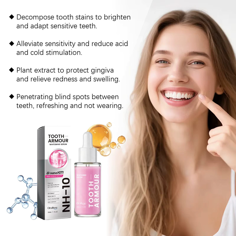 Oralhoe Zahnaufhellungs-Serum mit Nano-Hydroxyapatit, Unisex - Bild 4