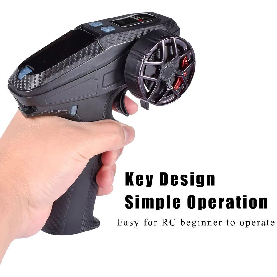 DUMBORC X6PM-350 2,4G 6CH RC-Sender, Fernbedienung für RC-Auto Boot Panzer Modell Spielzeug - Bild 2