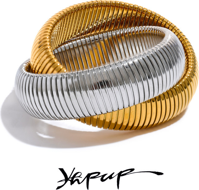 Yhpup Armband, Edelstahl, Gold, Damen - Bild 1