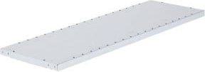 Bito Fachboden-Set mit Fachbodenträger, grau, B/T/H: 75,0 x 30,0 x 2,5 cm - Bild 1