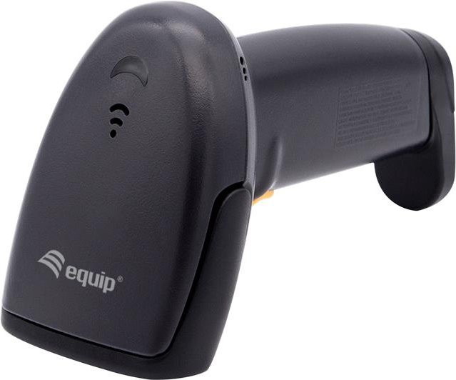 Equip USB 1D-Barcodescanner in Schwarz mit Ständer und Auto-Induktion - Bild 1