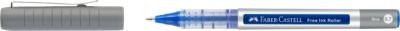 Faber-Castell Tintenroller Free Ink Fine in Blau mit transparentem Sichtfenster und Metallclip - Bild 1