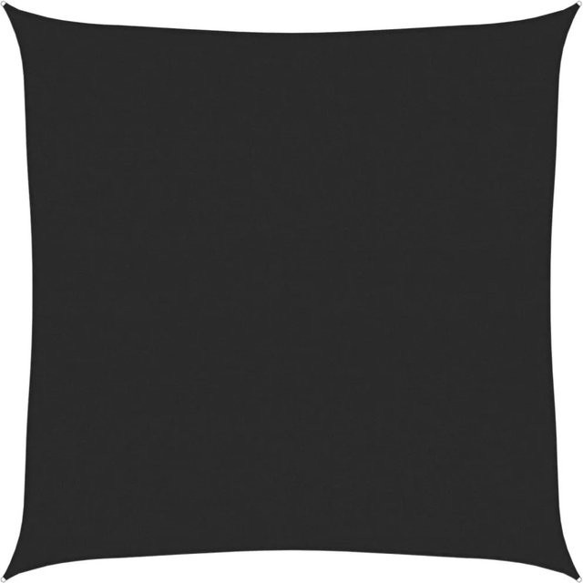 vidaXL Sonnensegel aus HDPE in Schwarz, B/B: 7 x 7 m - Bild 1