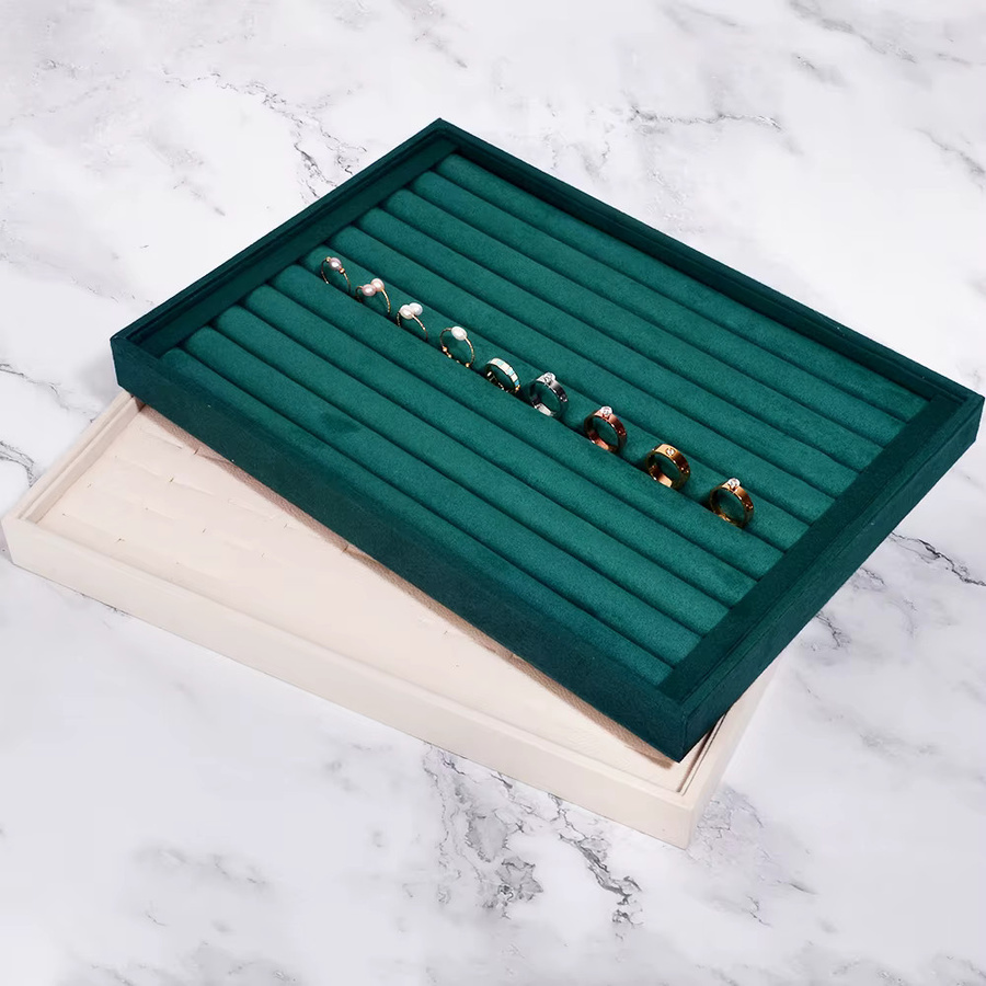 louleur Schmuck Display Tablett, Samt, Unisex - Bild 4