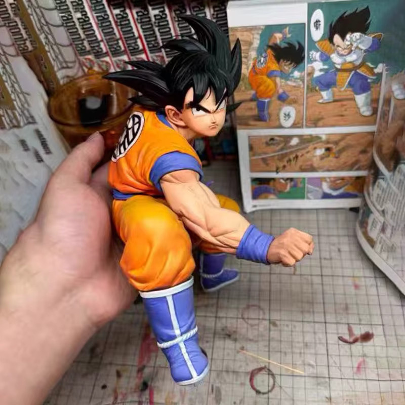 Bandai Dragon Ball Z Son Goku Actionfigur aus PVC als Sammlerstück und Modell für Fans - Bild 2