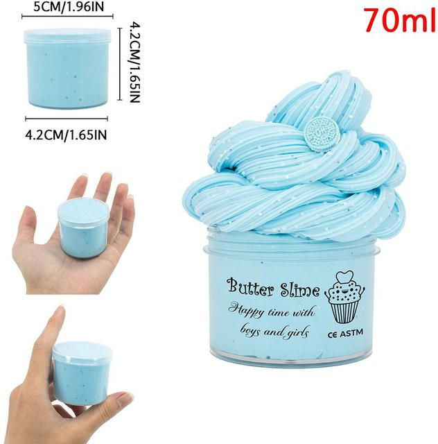 Kidsly Schokoladenkekse Butter-Schleim-Set, DIY-Knetmasse, ab 14 Jahren - Bild 1