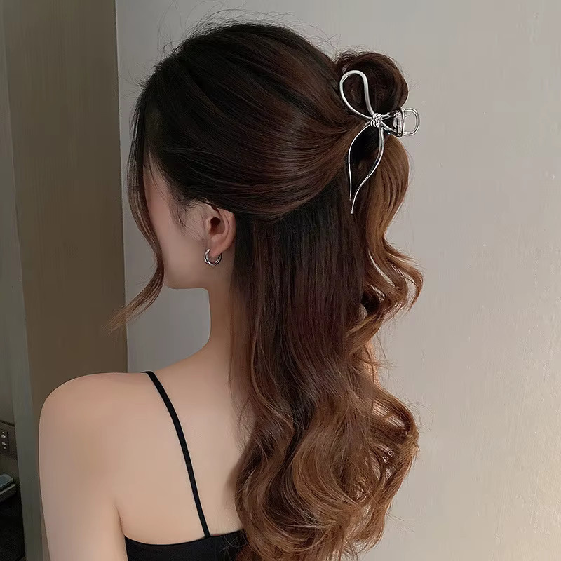 Haarklammer Bowknot, Metall, Damen - Bild 4