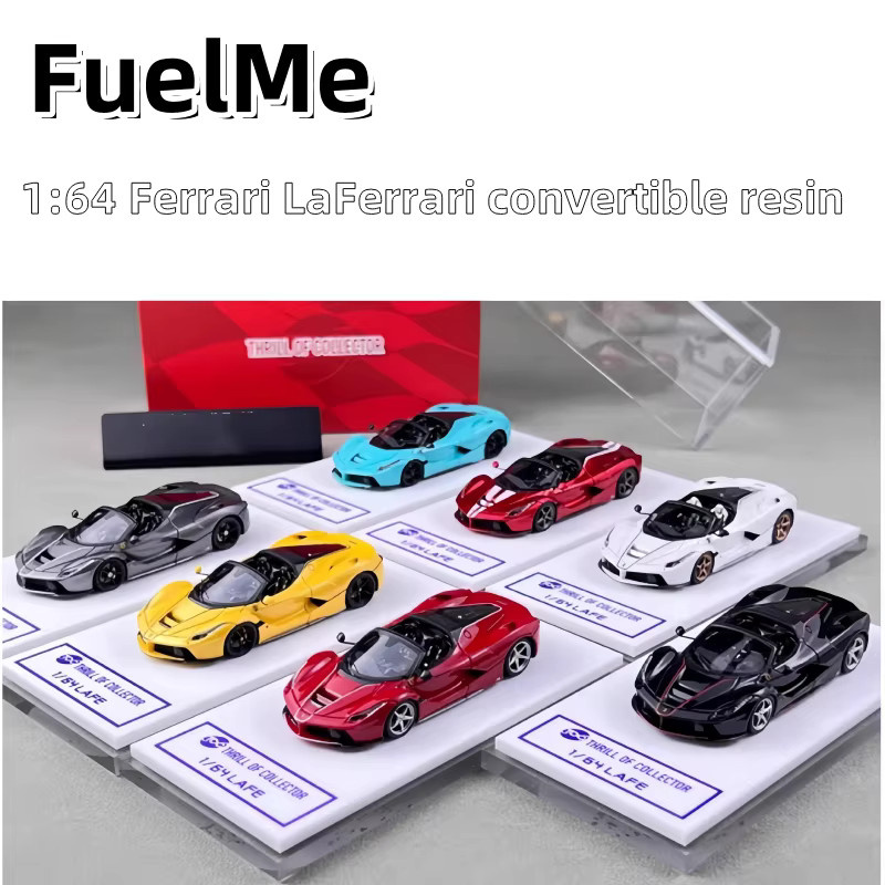 Fuelme Cabrio-Miniatur-Simulationsautomodell, 1:64, Kunstharz - Bild 2