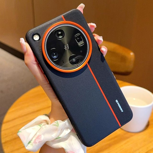 Schutzhülle aus PU Leder für VIVO X200 Ultra, X200 Pro, X200S und Mini X200 in Schwarz - Bild 1