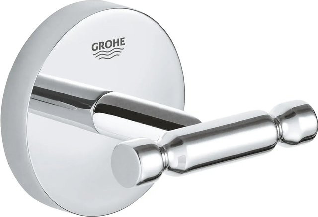 Grohe QuickFix Bademantelhaken Start Cosmopolitan in Chrom, B/T/H: 80 x 70 x 90 cm - Bild 1