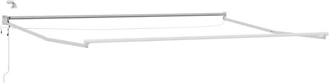 vidaXL Elektrischer Markisenrahmen aus Aluminium in Weiß B/H: 400 x 300 cm - Bild 1