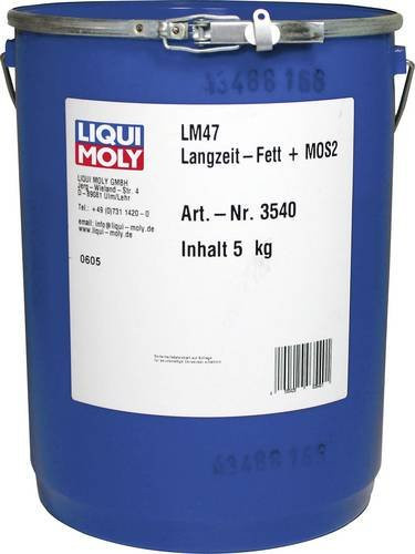 Liqui Moly LM 47 Langzeitfett mit MoS2, Blau, 5 kg - Bild 1