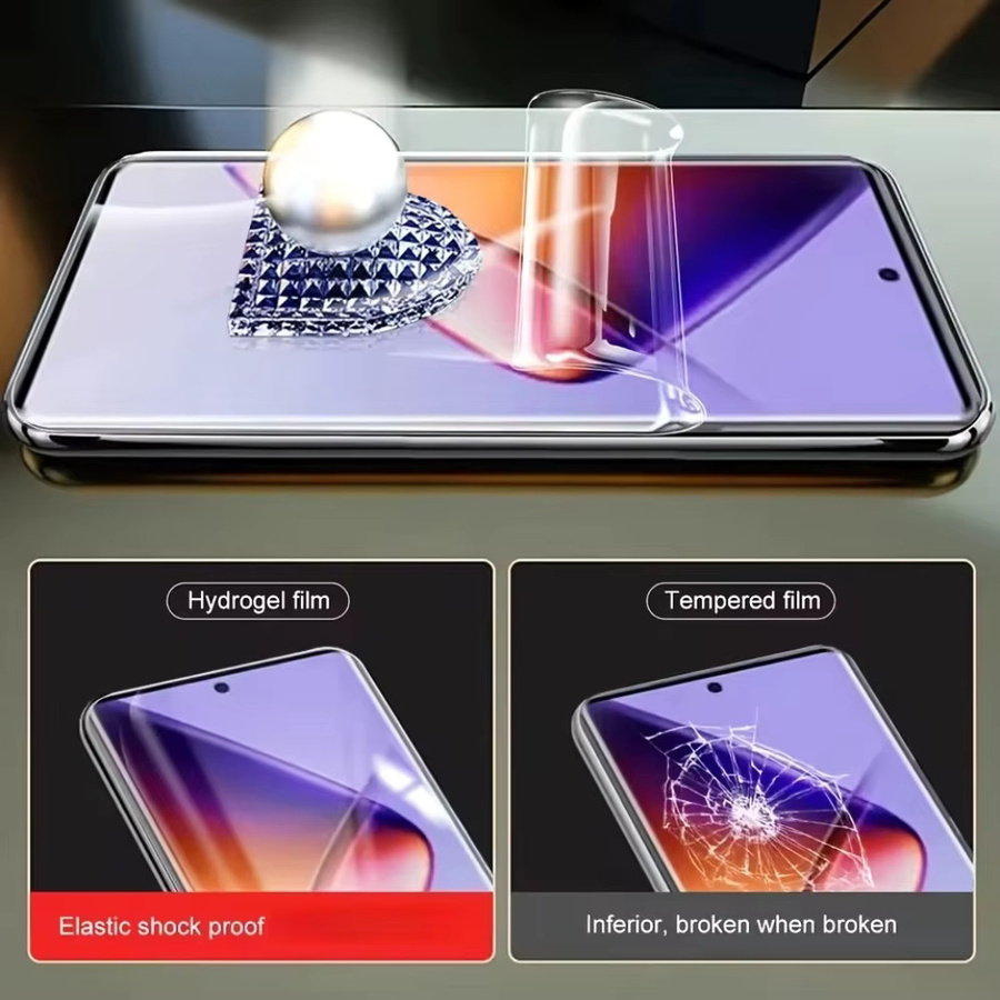NNBILI 4er Pack Hydrogel-Displayschutzfolie für Samsung Galaxy S26 S25 S24 S23 S22 S21 S20 Ultra Plus und FE, transparent - Bild 4