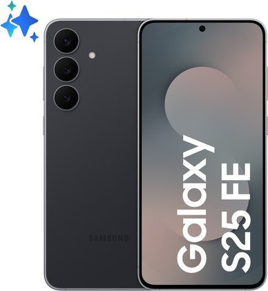 Samsung Galaxy S25 FE S731 5G Dual Sim Smartphone mit 8GB RAM und 128GB Speicher in Jetblack - Bild 1
