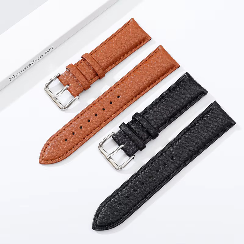 luffyte Uhrenarmband Leder, Edelstahl, Unisex, Bunt - Bild 2
