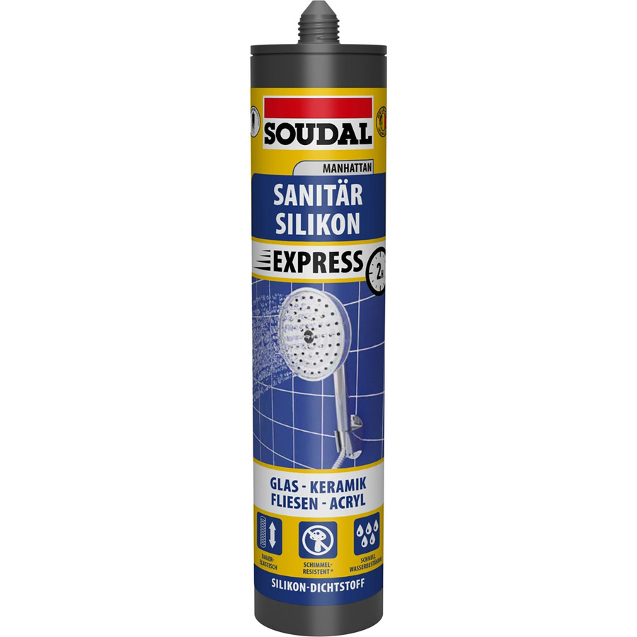 Soudal Sanitär Express Silikon Transparent 300 ml - Bild 2