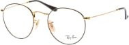 Ray-Ban RX 3447V Brille, Vollrand, Rund, Metall, Herren, Gold, Black - Bild 1