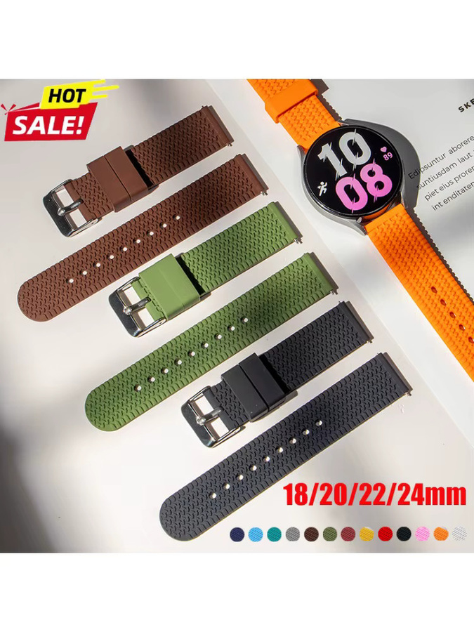 CHIICSMART Uhrenarmband Silikon, Unisex - Bild 4