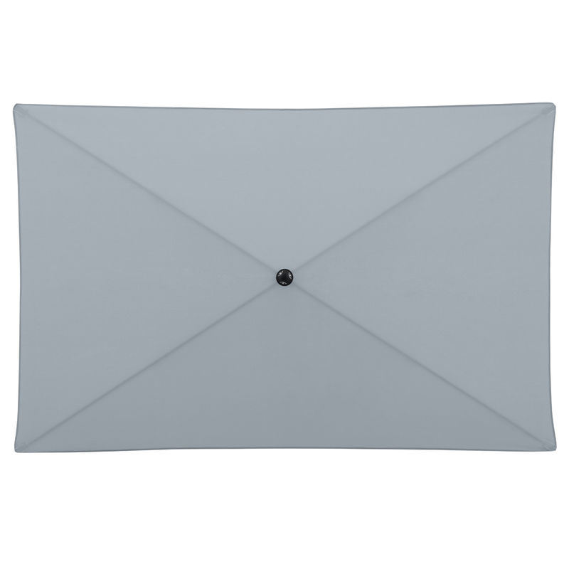 Doppler Sonnenschirm myZONE Mittelstockschirm Manual, hellgrau, B: 190 cm, T: 125 cm - Bild 2
