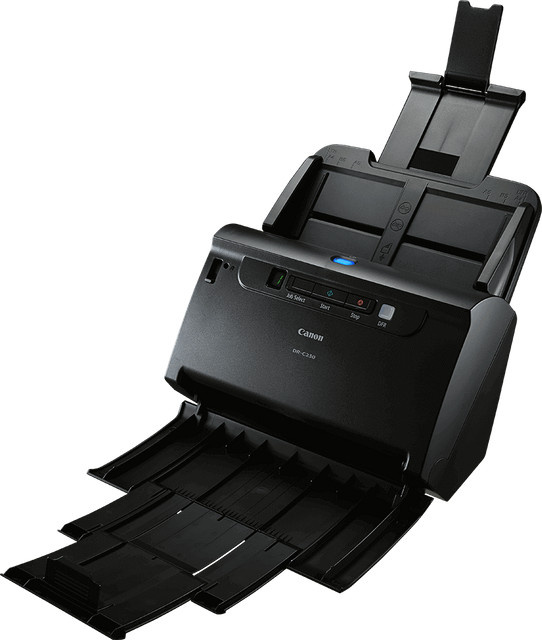 Canon imageFORMULA DR-C230 Duplex-Dokumentenscanner A4 Schwarz mit 60 Bildern pro Minute und 600 x 600 dpi - Bild 1