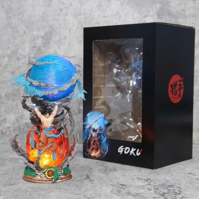 Bandai Dragon Ball Son Goku Genki Dama, Actionfigur, Led Lampe, 23 cm - Bild 1