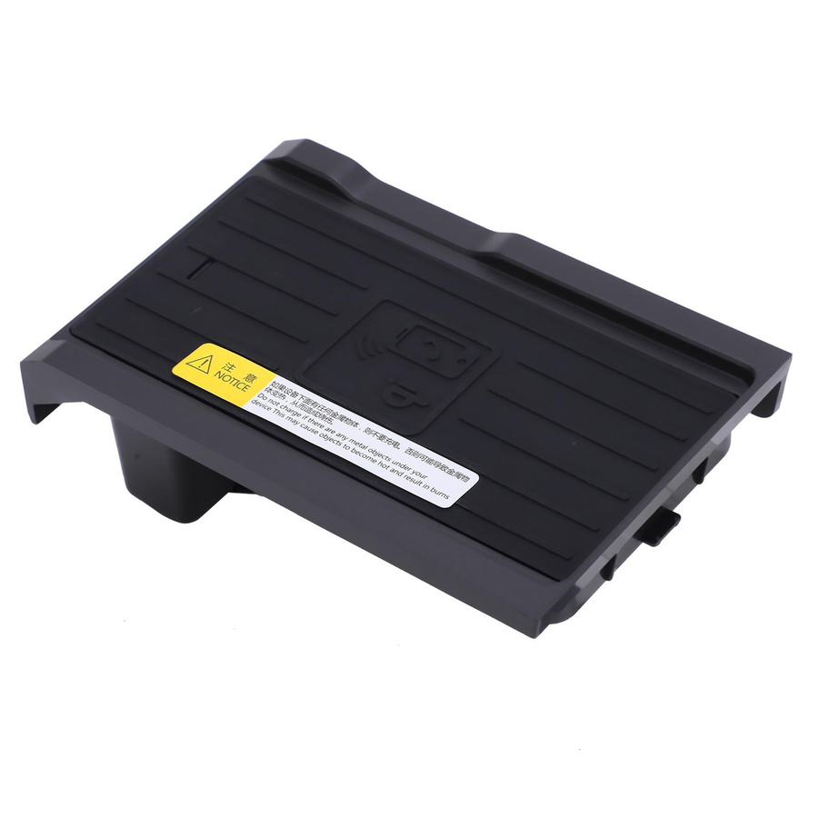 Koogeelife 2-in-1 Kabellose Auto-Ladepad-Matte und Handyhalterung 15W in Schwarz für X5 G05 2019-2021 - Bild 3